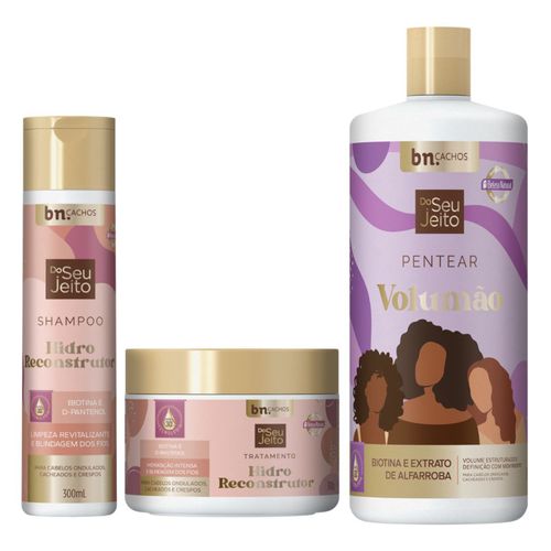 Kit Do Seu Jeito Volumão | bn.Cachos Kit Do Seu Jeito Volumão | bn.Cachos